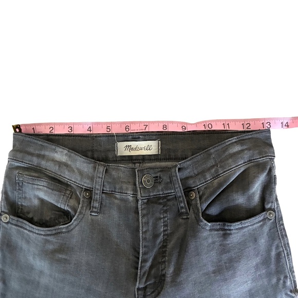 Madewell 9” High-Rise Skinny Jeans Size 26 Black Wash – Classic, Sleek, Stretch - Picture 4 of 8